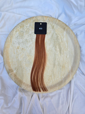 Dyed Slavic Brown Copper #33 — Stevi Pisoni Virgin Hair