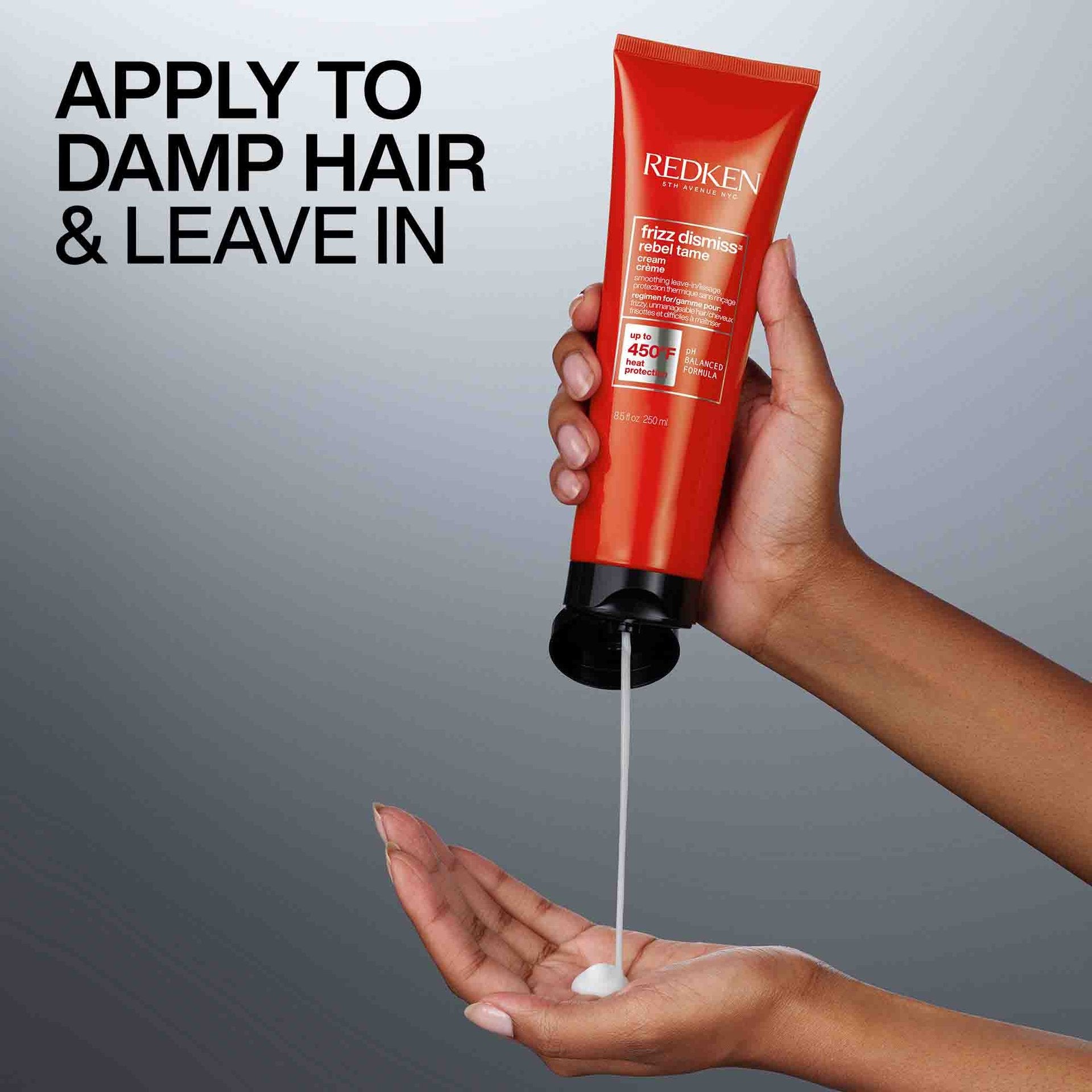 Redken Frizz Dismiss Rebel Tame Heat Protective Leave-in Cream
