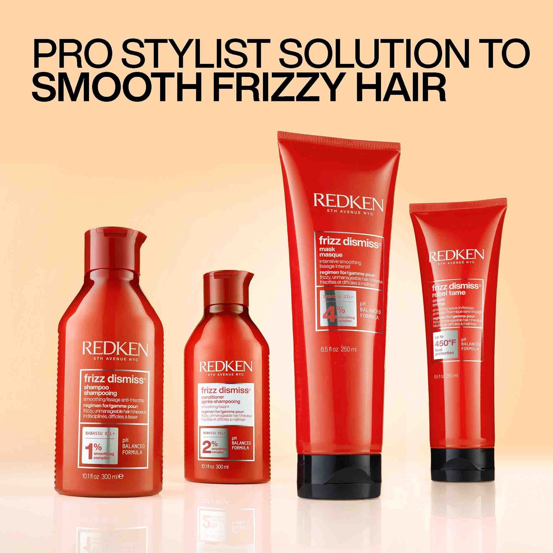 Redken Frizz Dismiss Rebel Tame Heat Protective Leave-in Cream