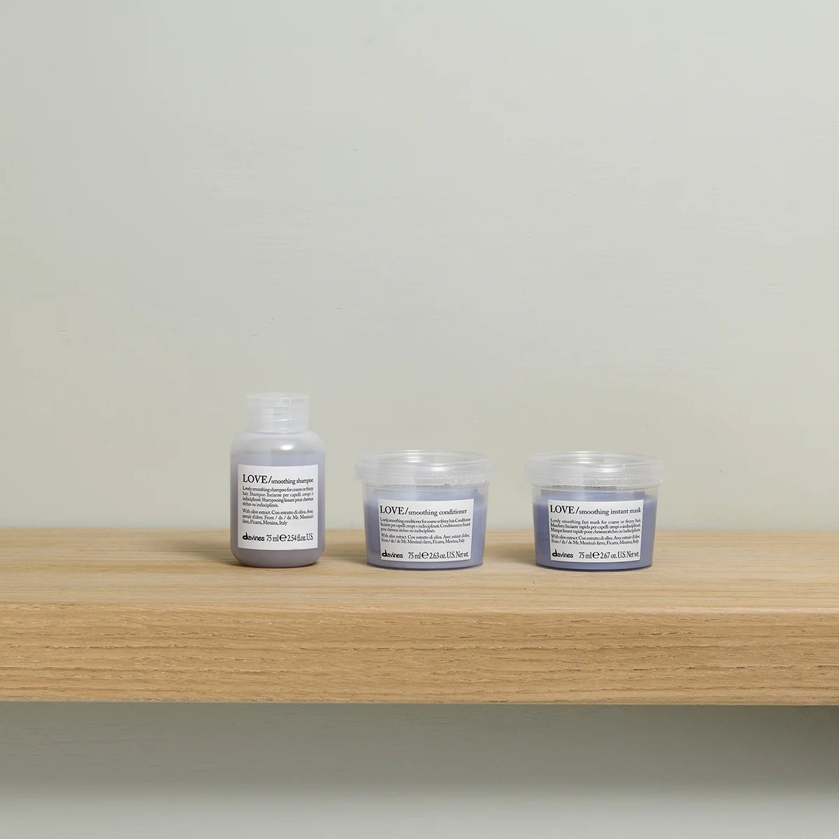 DAVINES LOVE SMOOTHING Shampoo 75ml