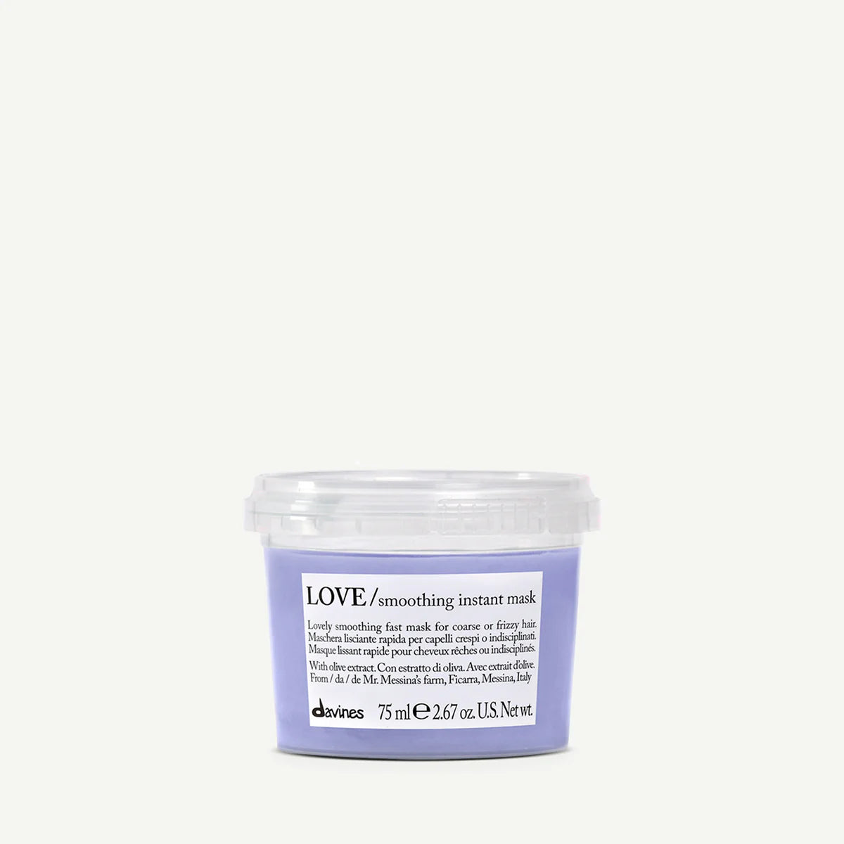 DAVINES LOVE SMOOTHING Instant Mask 75ml