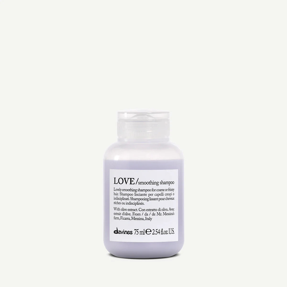 DAVINES LOVE SMOOTHING Shampoo 75ml
